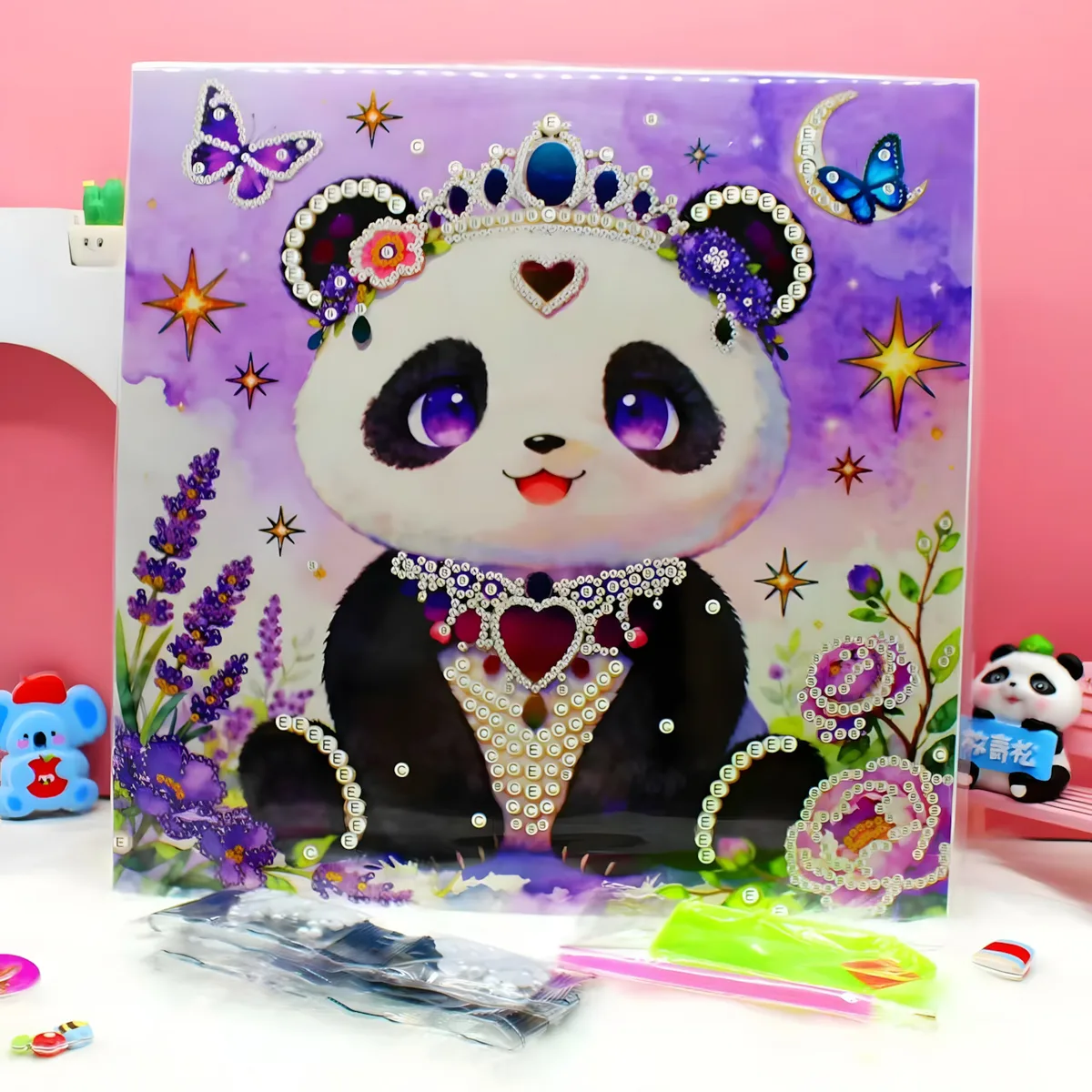HDX-199 Cold-Foil Pearl Frame Painting Kit