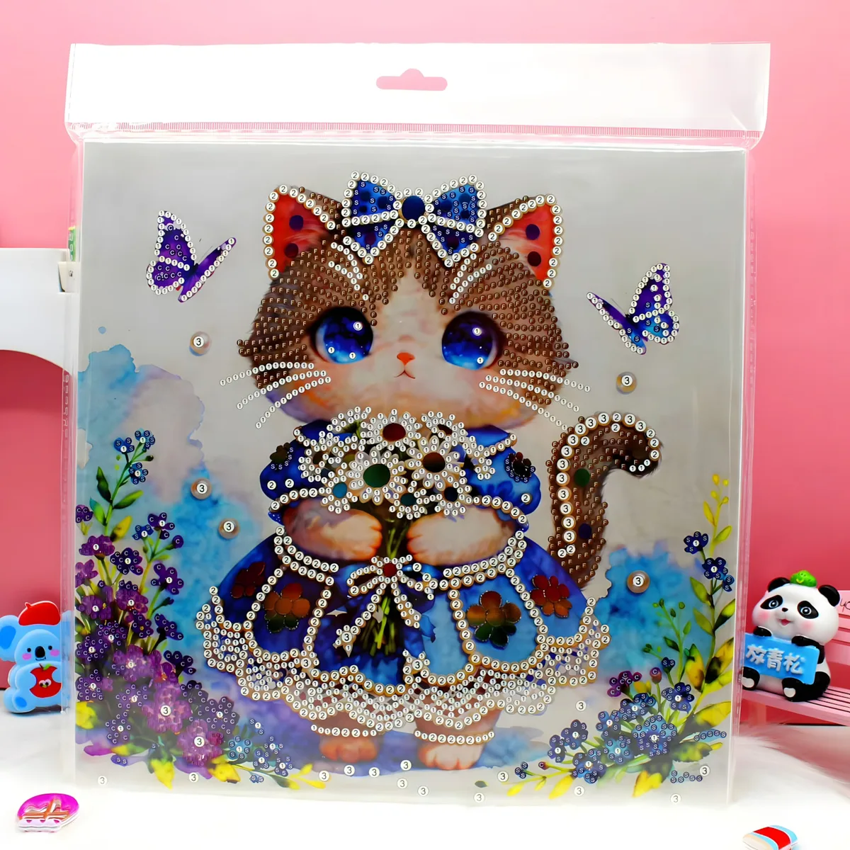 HDX-199 Cold-Foil Pearl Frame Painting Kit