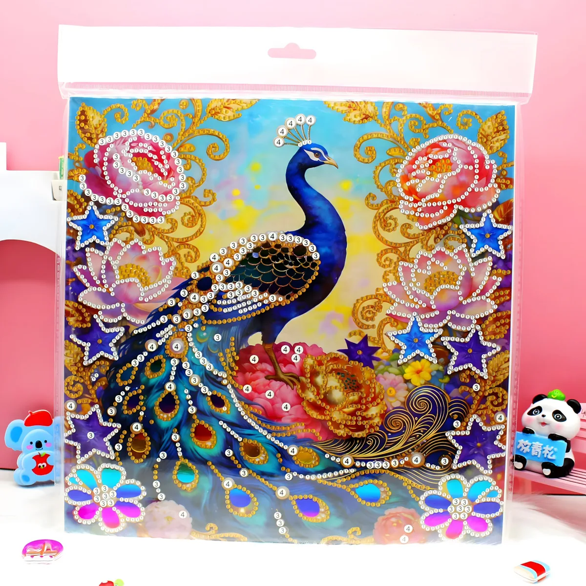 HDX-199 Cold-Foil Pearl Frame Painting Kit
