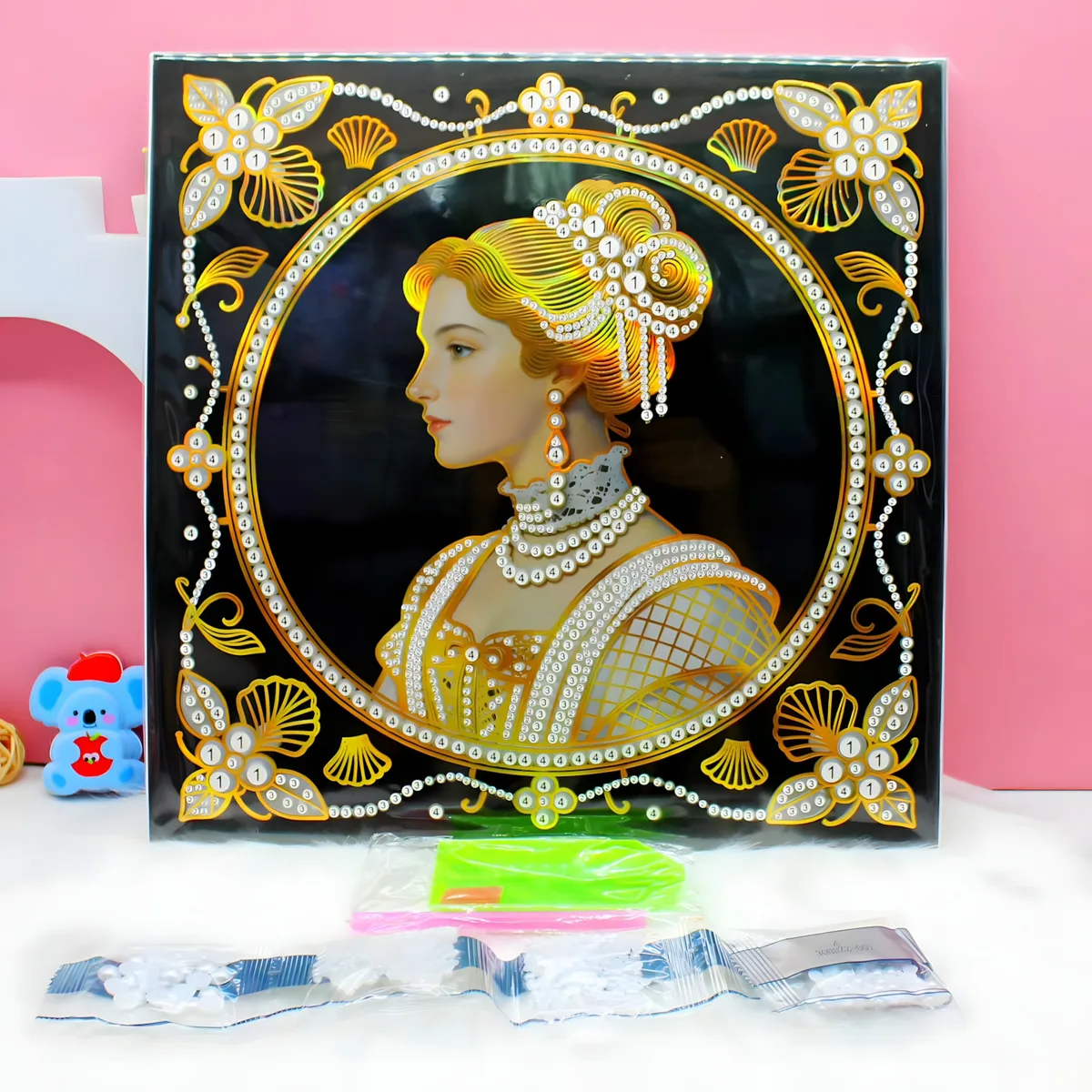 HDX-299 Cold-Foil Pearl Frame Painting Kit