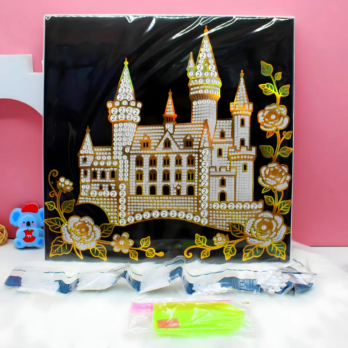 HDX-299 Cold-Foil Pearl Frame Painting Kit