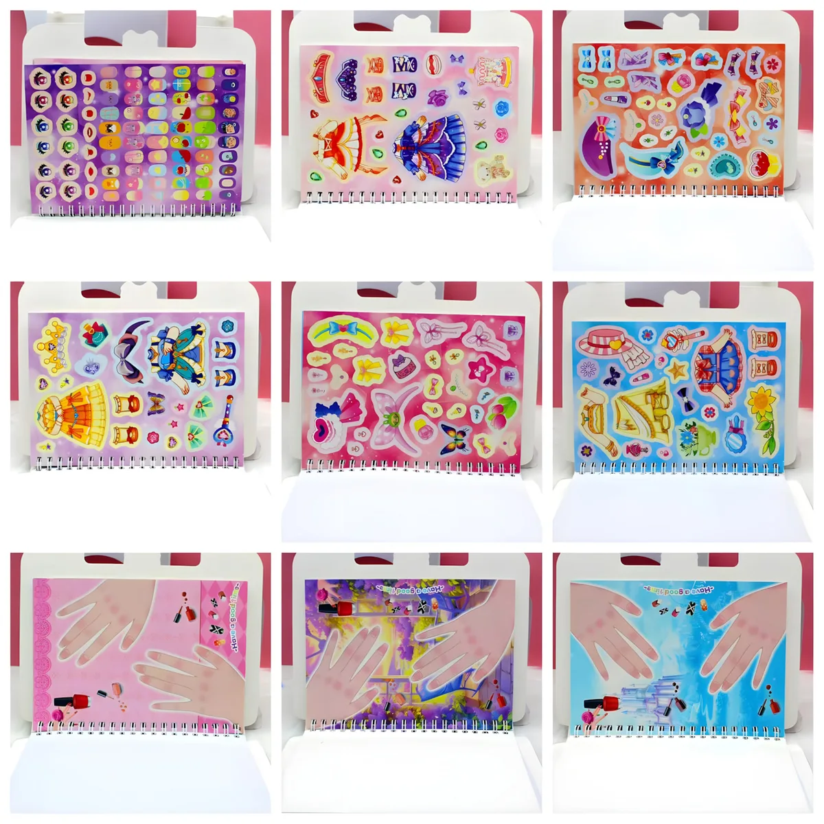 HL-9096 珍珠手提美妆18pcs