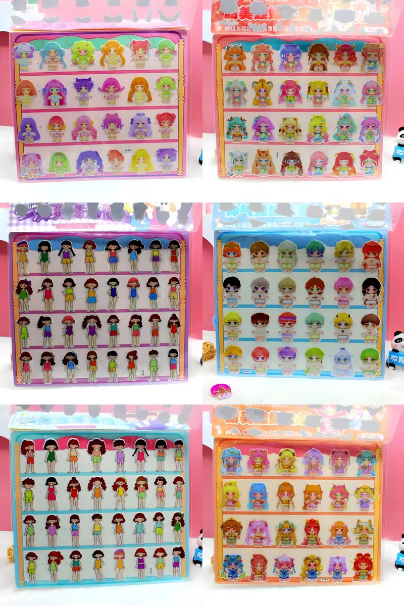 HS-B Double-Layer 3D Pop Bubble Sticker Cards