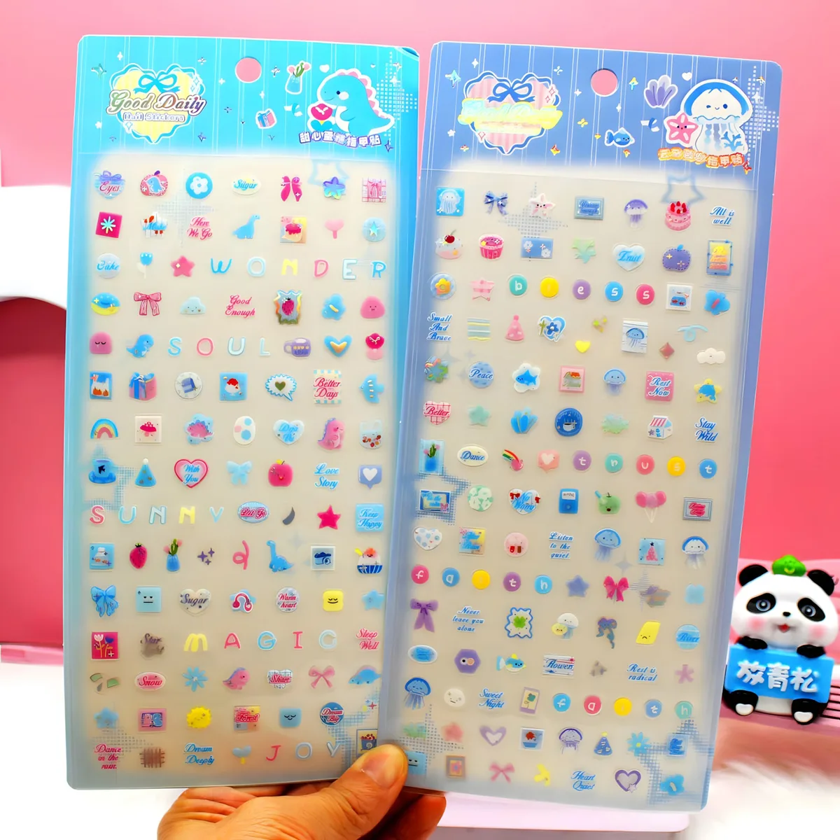 JH86W Mini Nail Art Sticker Cards