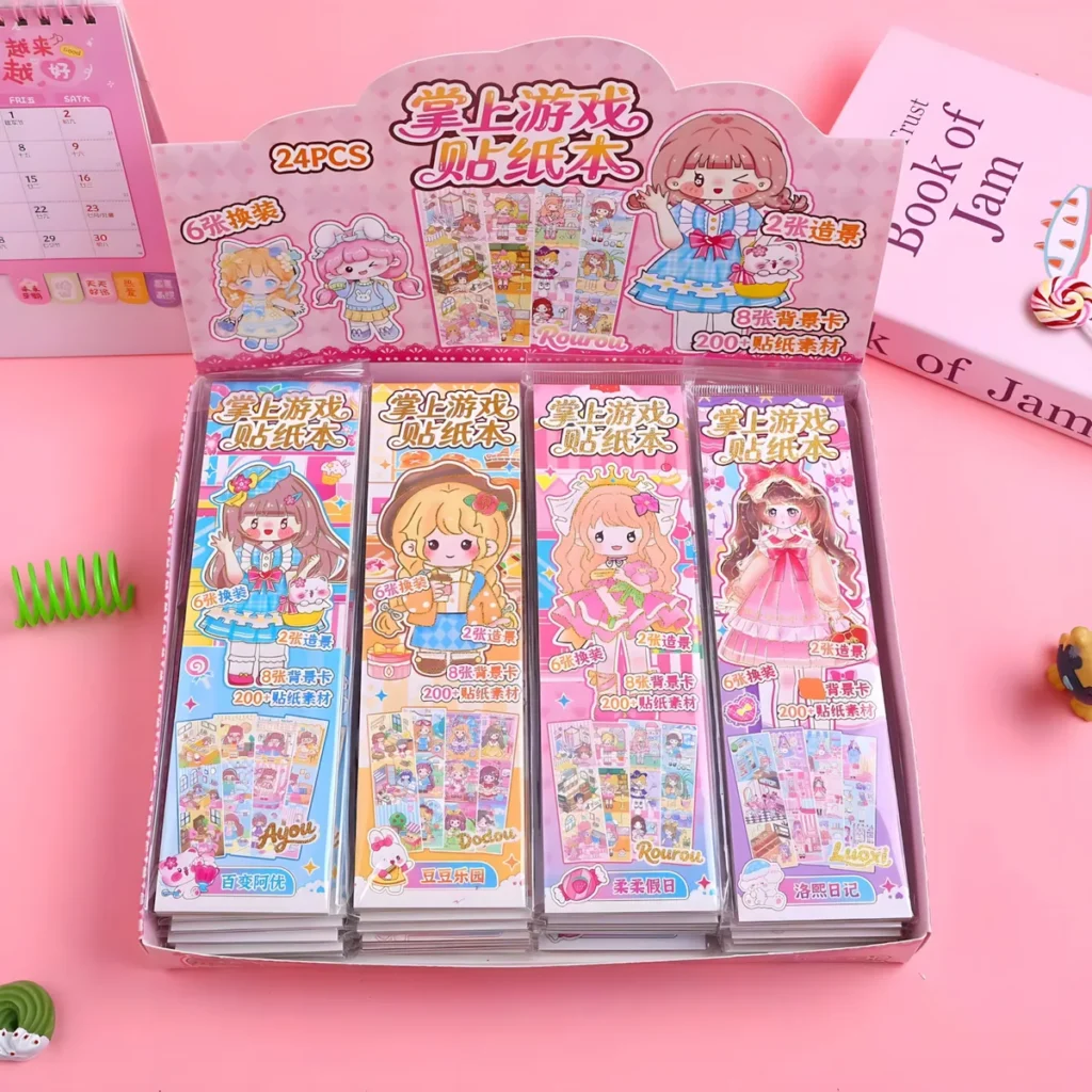 LD605 Dress-Up DIY Sticker Activity Book