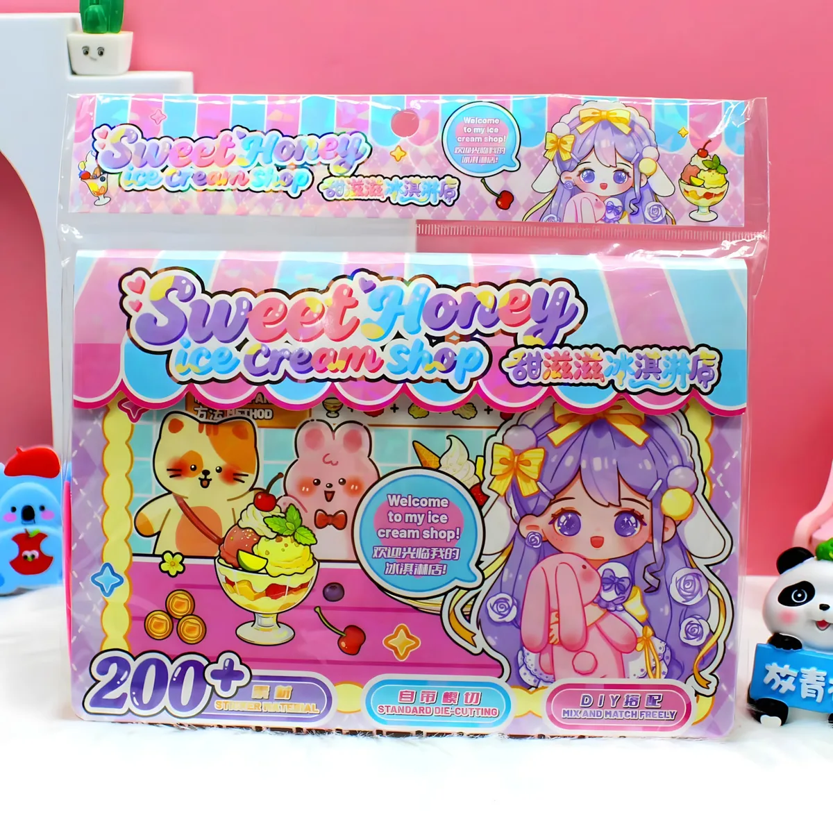 LD606 Scene Sticker Activity Book (20 pcs)