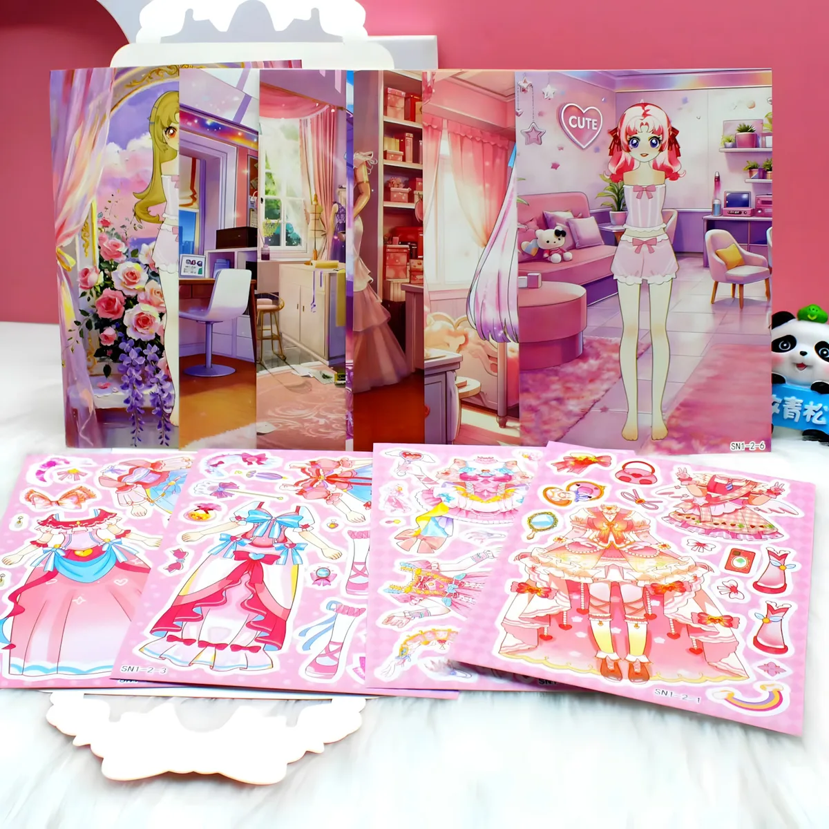 SN1 Dress-Up Sticker Pack (12 pcs)