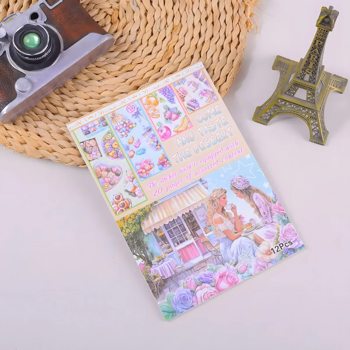 SZ-521 Landscape Scene Sticker Activity Book
