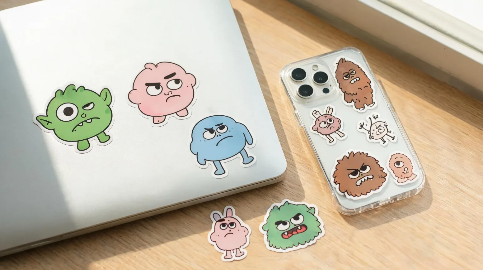 Ugly Cute Stickers: Why the Weirdest Characters Are Outselling Everything in 2026 - StickerJaki blog image