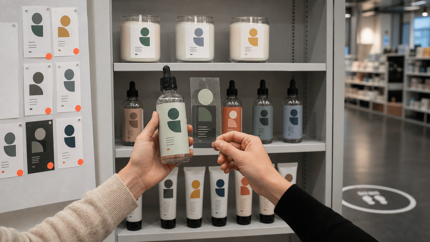 Product Label Hierarchy: What Shoppers Should Notice First, Second, and Third blog illustration