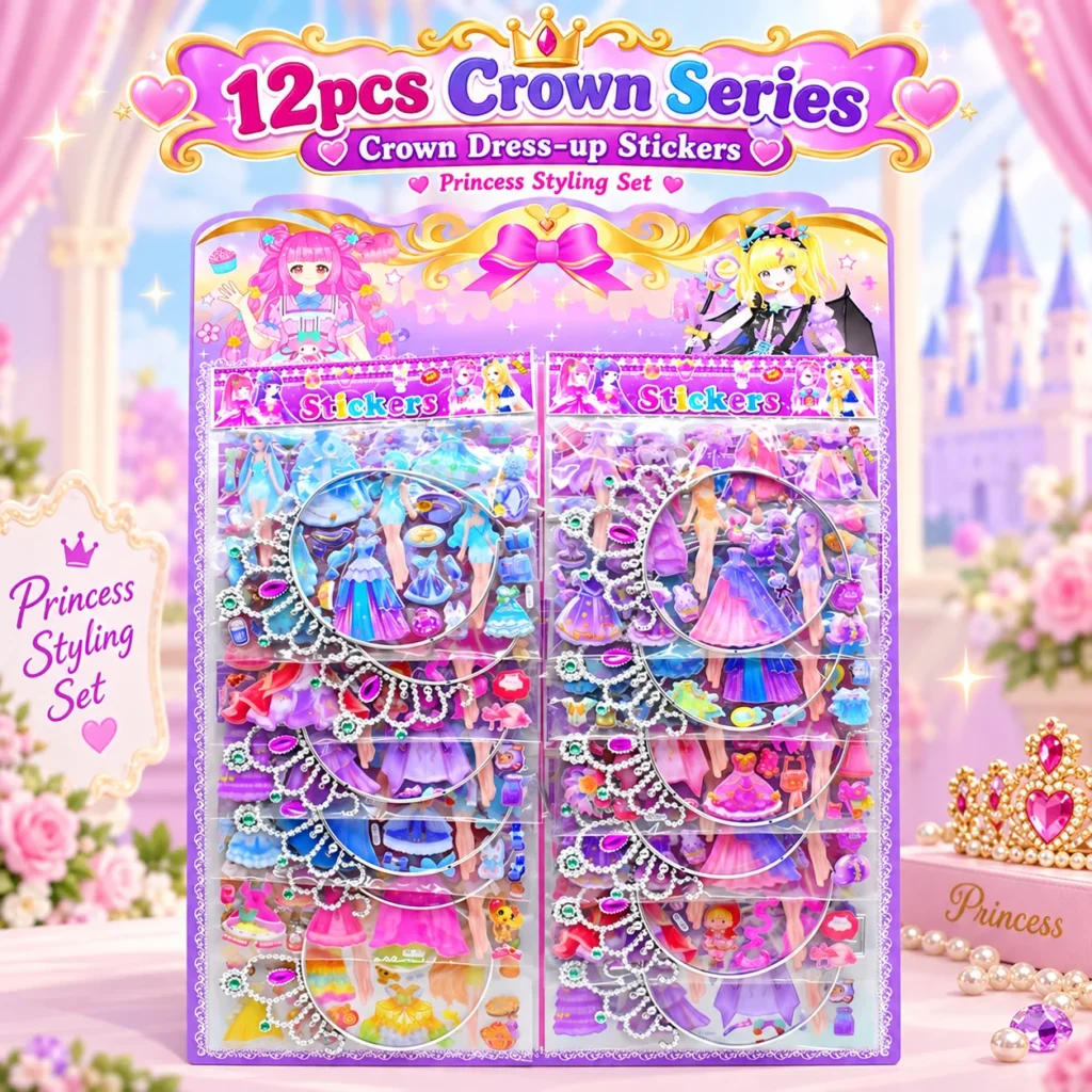 12pcs سلسلة التيجان