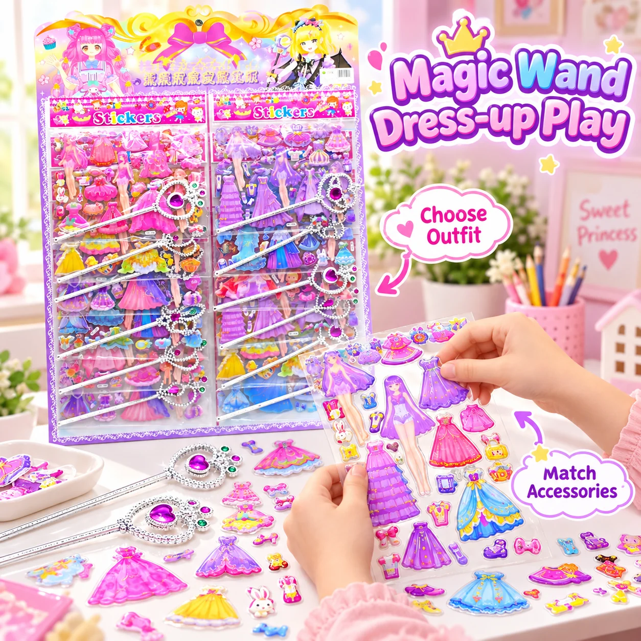 12pcs Magic Wand