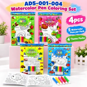 AD5-001-004 Watercolor Pen Coloring Set 4pcs - product image 01