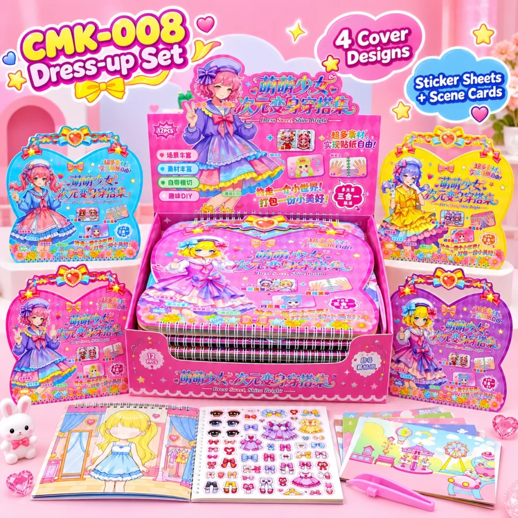 CMK-008 Girls Transformation Dress-up Set