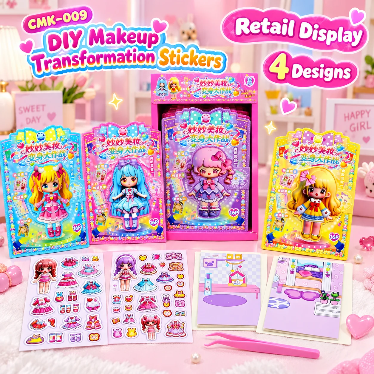 CMK-009 DIY Makeup Transformation Stickers