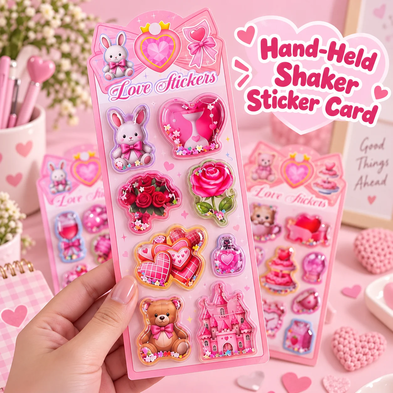 CY-SS24 Shake-a-boo Water ملصقات