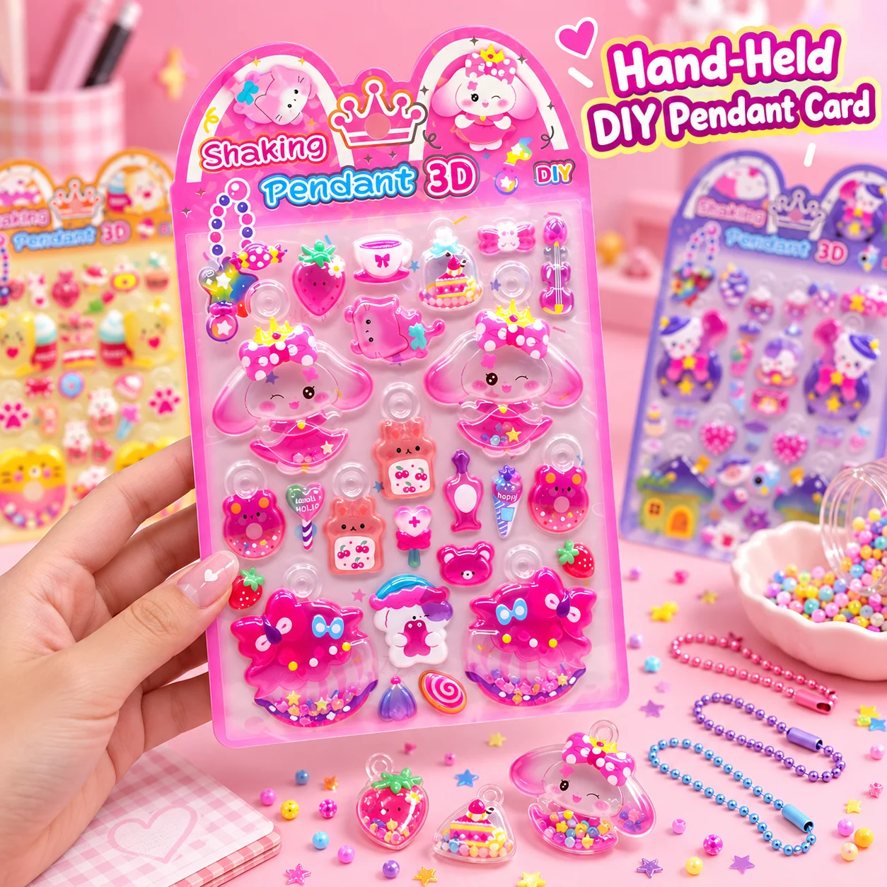 CY-SS27 DIY Shake-a-boo Relief Stickers