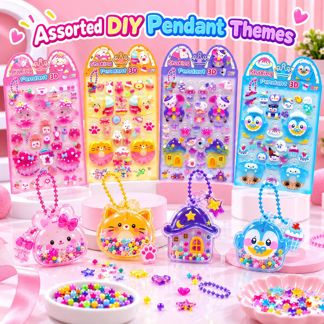 CY-SS27 DIY Shake-a-boo Relief Stickers