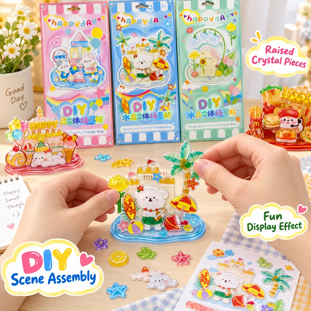 D2606 Jenga Stickers 6 Designs