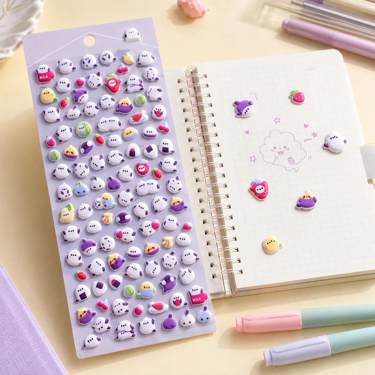 DLA Delicate Foam 3D Sticker
