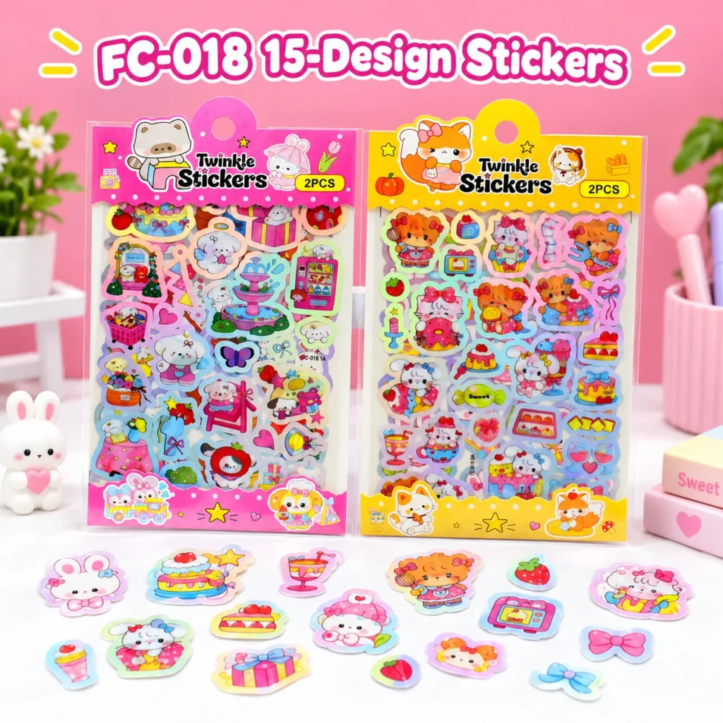 FC-018 15-Design Stickers