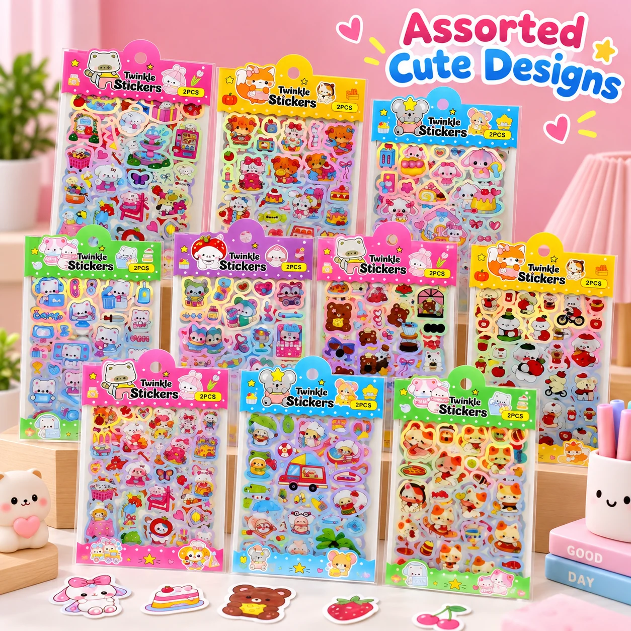FC-018 15-Design Stickers