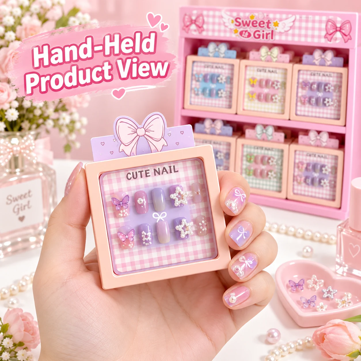 GXM-8409 Kids Nail Stickers