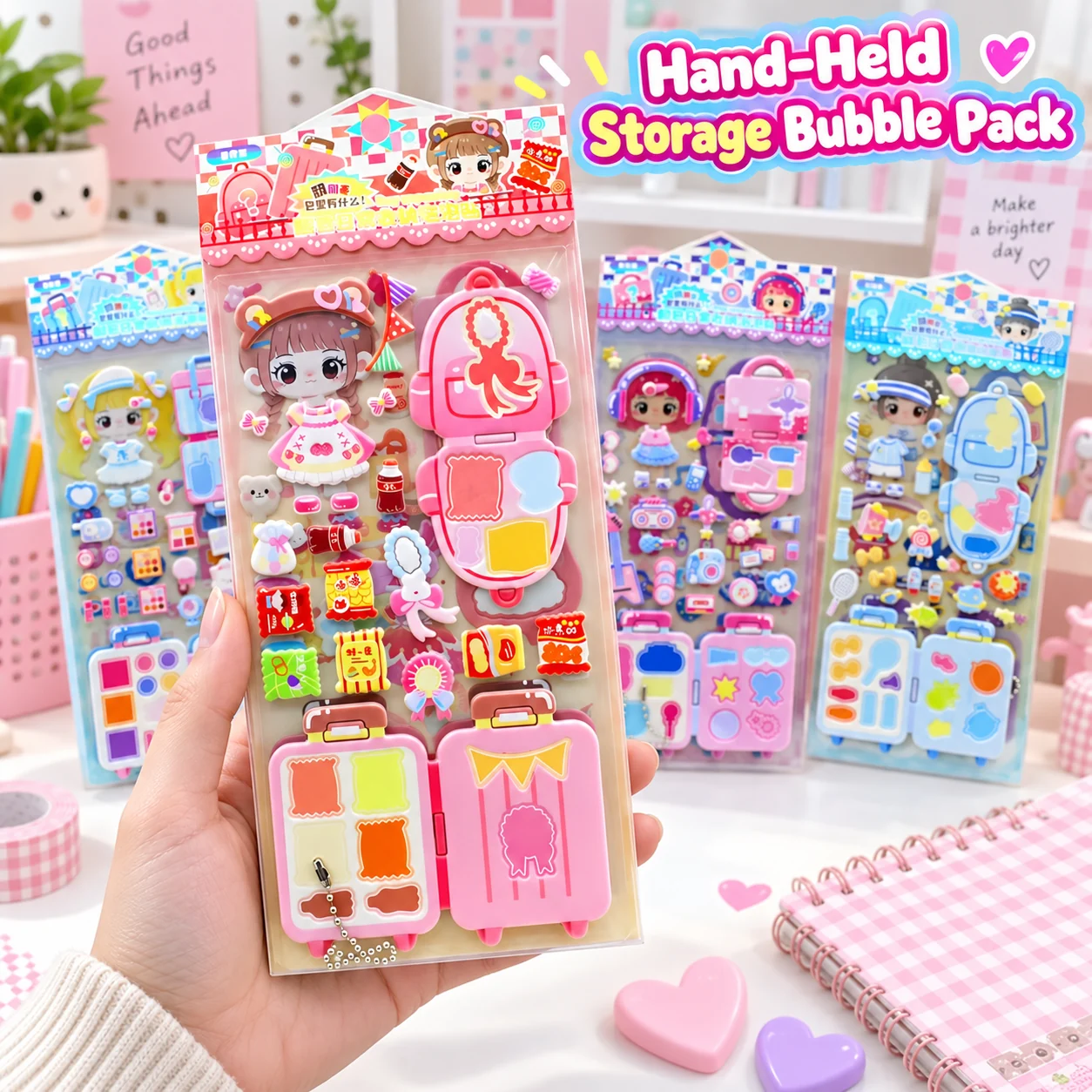 JH94W Double-layer Storage Bubble Stickers