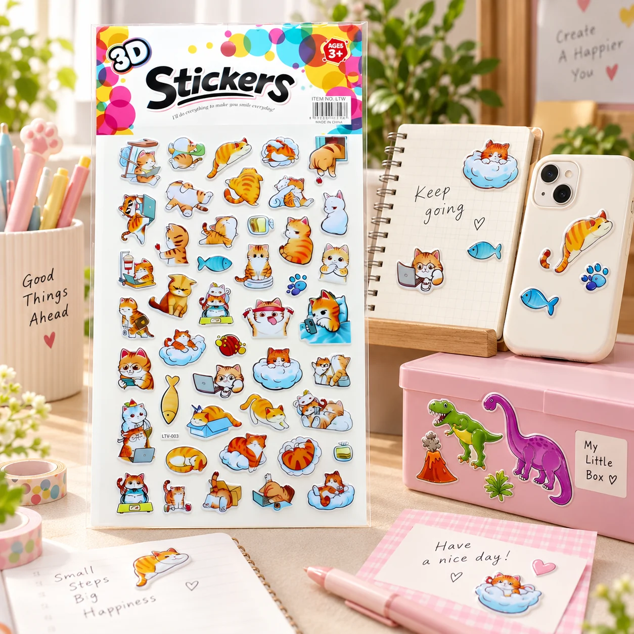 LTW Bubble Sticker (24 Designs)