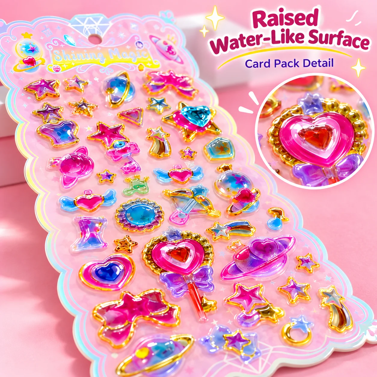 YD-109 Shake-a-Boo Water Stickers